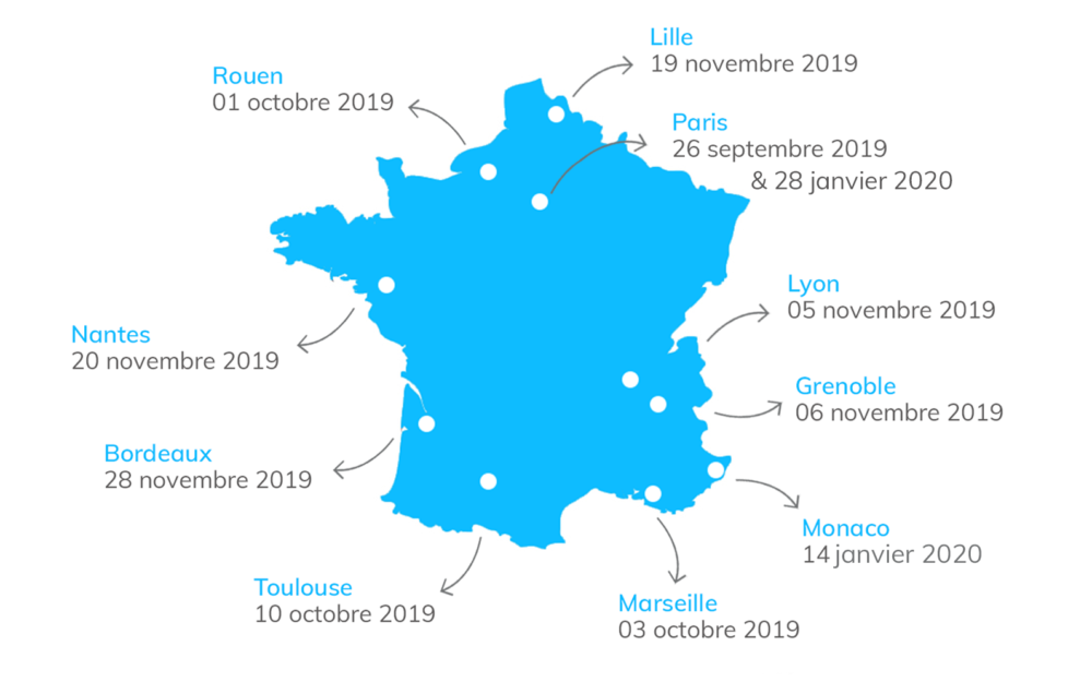 carte du digital tour