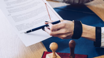 Signature de notaire