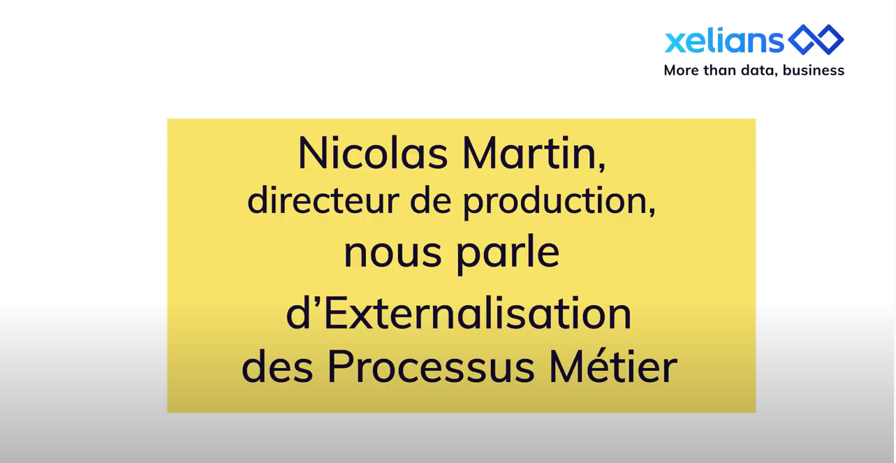 Nicolas Martin nous présente l'externalisation