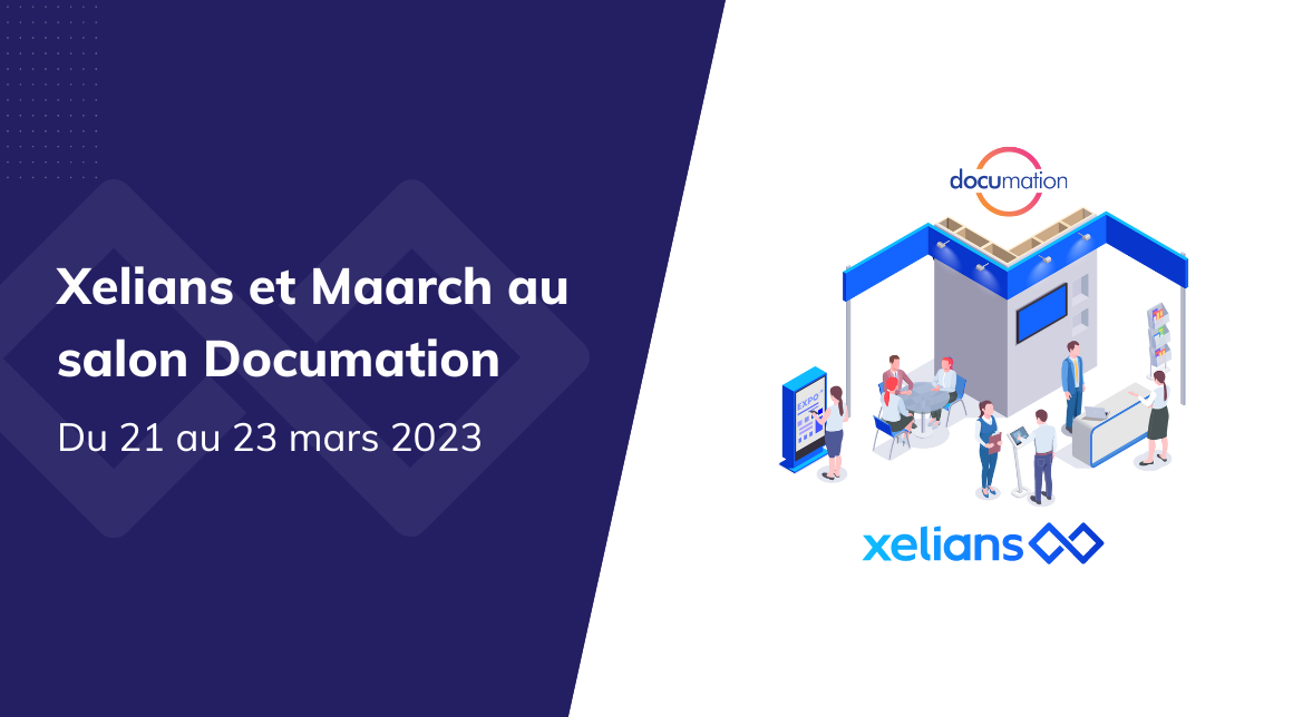 Xelians et Maarch participe au salon Documation