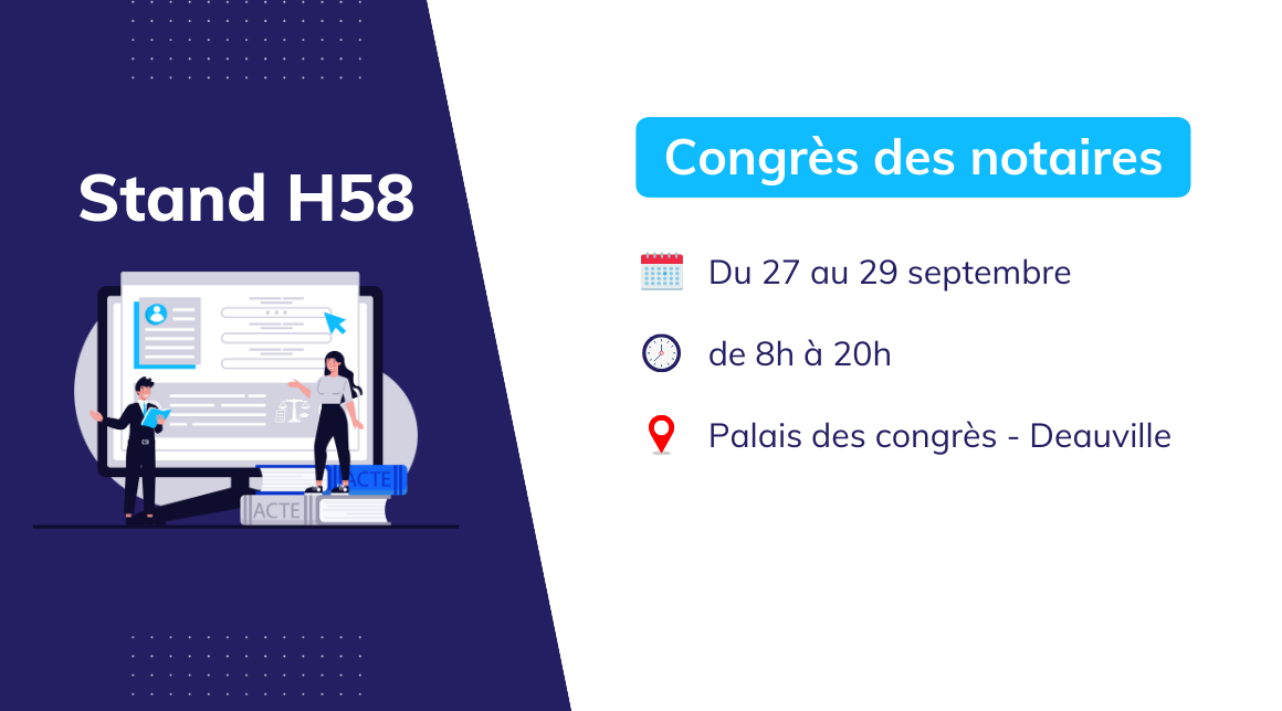 Participation au 119ème congrès des notaires