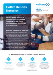 Plaquette notaire
